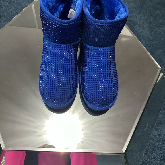 Cape Robbin Blue Rhinestone Boots 11 never worn - Picture 4 of 7